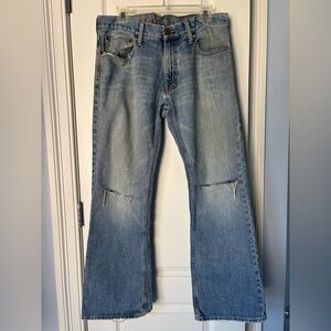 American Eagle Blue Men's Jeans distressed 100% cotton